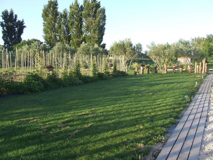 Location de vacances - Appartement à La Cadière-d'Azur - espace ballon,babinton