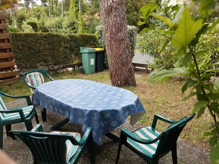 Location de vacances - Maison - Villa à Ronce les Bains - Le jardinet, vu de la maison