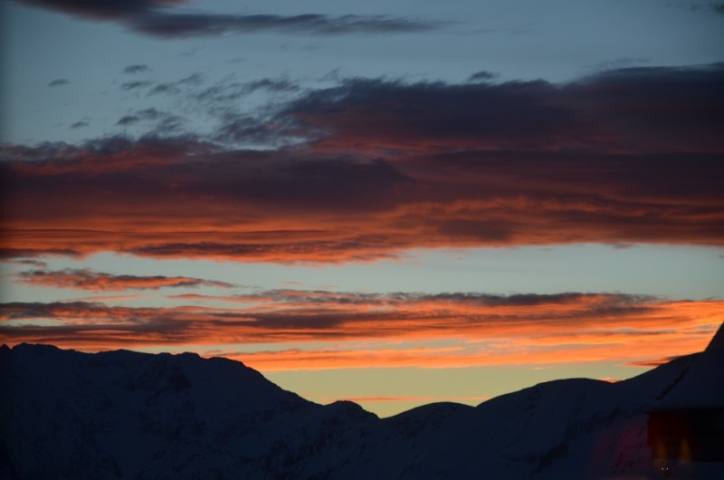 Location de vacances - Studio à L'Alpe d'Huez - ciel somptueux !