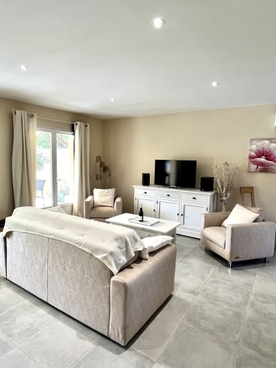 Location de vacances - Villa à Pernes-les-Fontaines - Salon