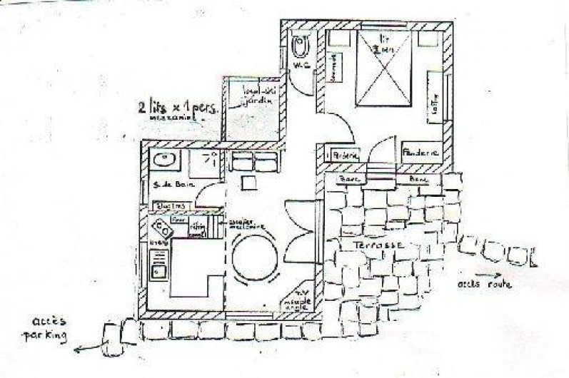 Location de vacances - Chalet à Chamonix-Mont-Blanc