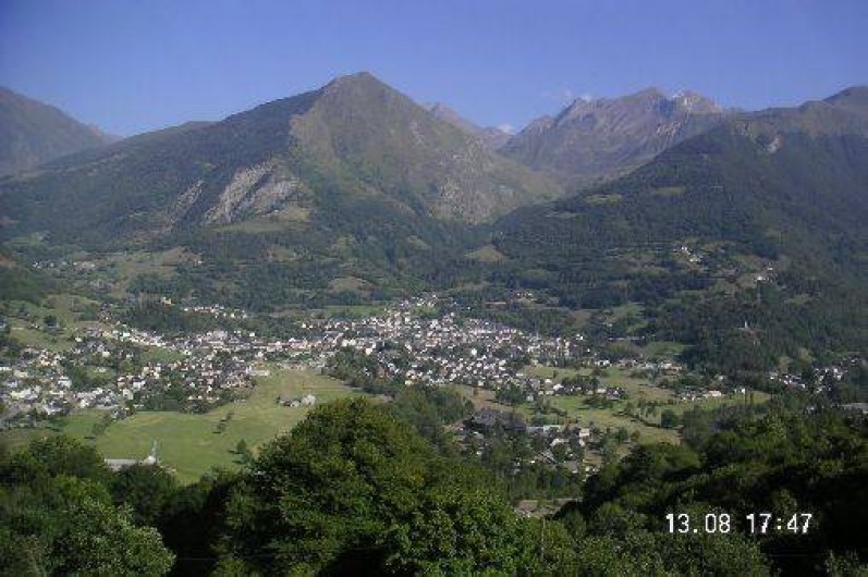Location de vacances - Appartement à Luz-Saint-Sauveur - Vue splendide sur la vallée de Luz depuis le chalet