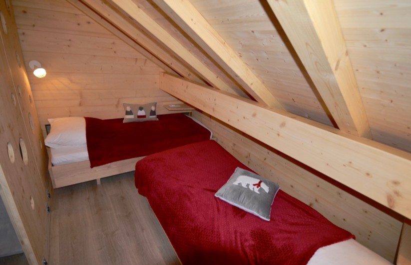 Location de vacances - Chalet à La Pesse - Alcôve