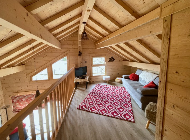 Location de vacances - Chalet à La Pesse - Mezzanine