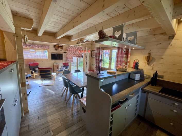 Location de vacances - Chalet à La Pesse - Coin repas - cuisine