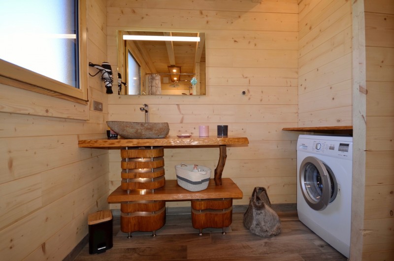 Location de vacances - Chalet à La Pesse - Salle de bain