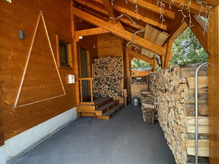 Location de vacances - Chalet à La Pesse - Entrée