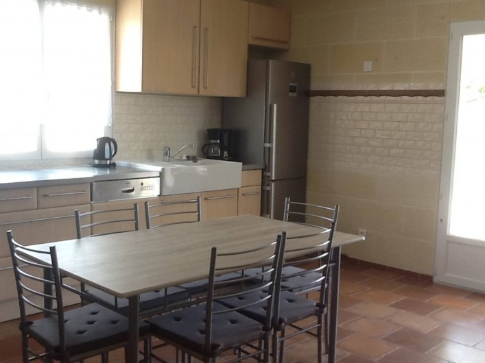 Location de vacances - Villa à Saint-Vivien-de-Médoc - Cuisine/salle-à-manger