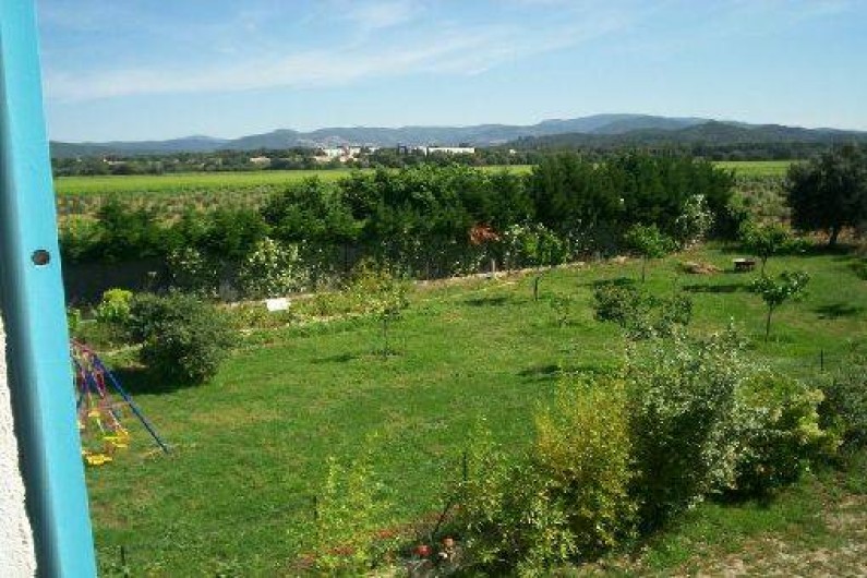 Location de vacances - Appartement à La Londe-les-Maures - vue nord dégagée plaines et massif des maures