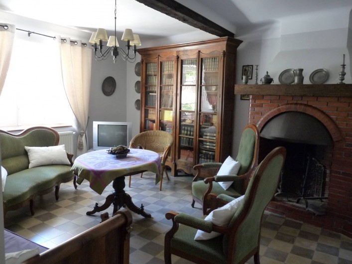Location de vacances - Gîte à Cournanel - Salon Gîte Adèle