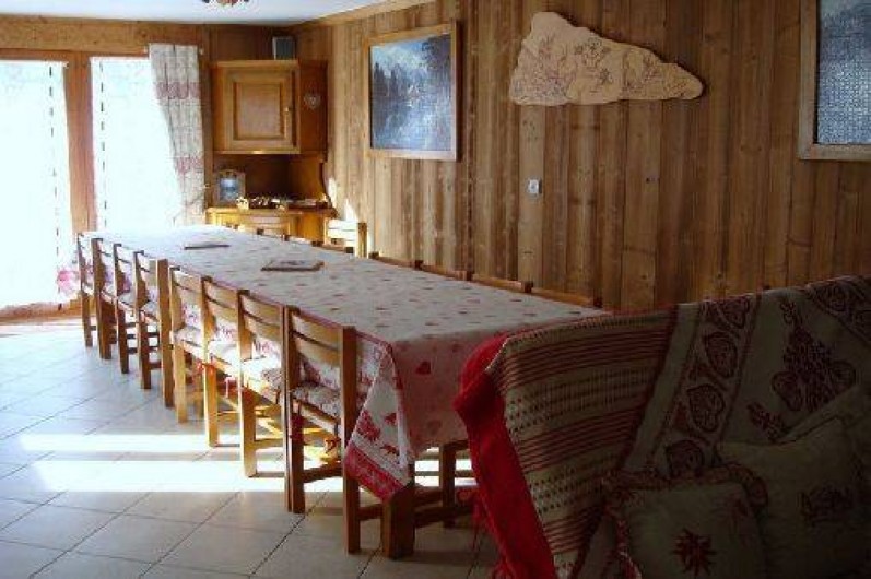 Location de vacances - Chalet à Valloire - coté salle à manger