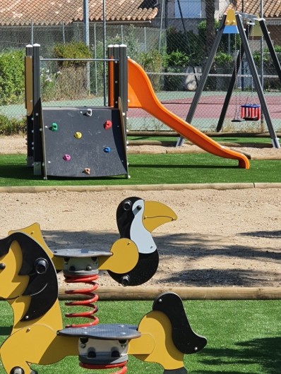 Location de vacances - Villa à Saint-Cyprien Plage - Aire de jeux enfants de la résidence