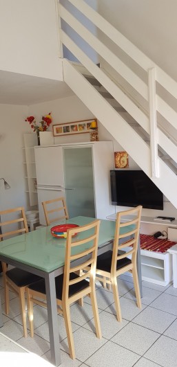 Location de vacances - Villa à Saint-Cyprien Plage - 2ème vue du séjour