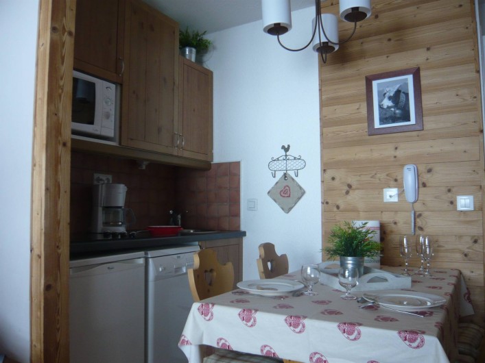 Location de vacances - Appartement à Méribel-Mottaret - Kitchenette