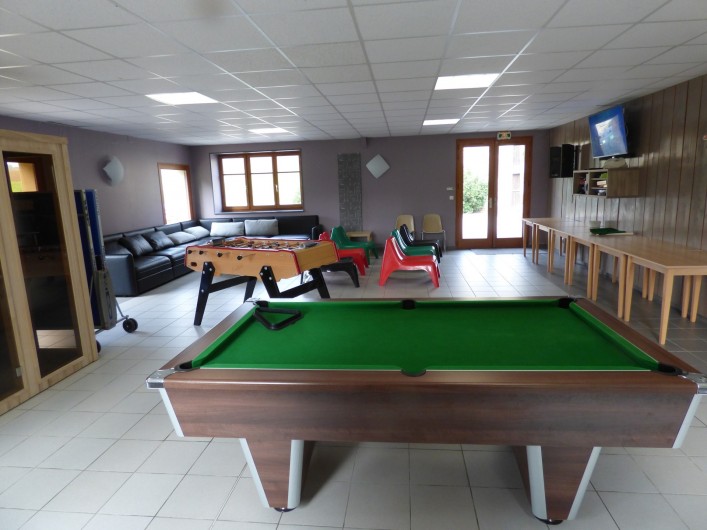Location de vacances - Gîte à Nouart - salle de jeux