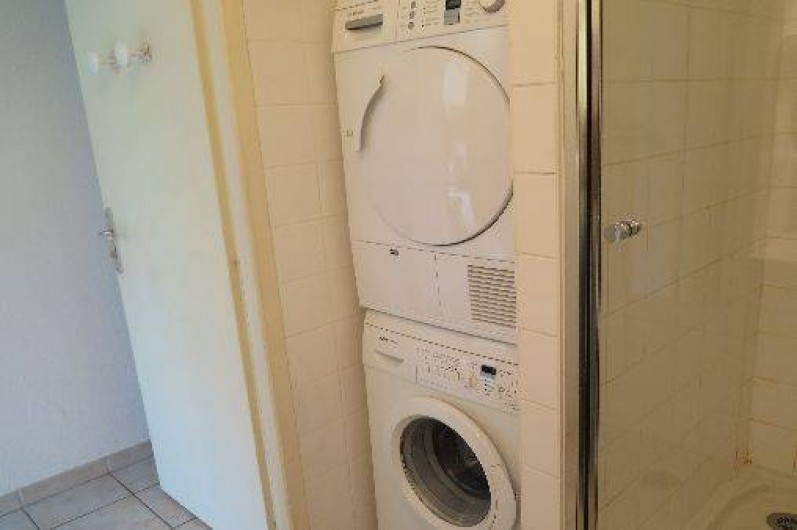 Location de vacances - Appartement à Gérardmer - Machine à laver et sèche linge