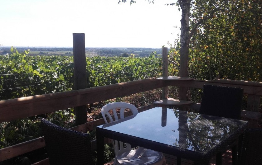 Location de vacances - Maison - Villa à Beaulieu-sur-Layon - Vue sur la vallée du Layon