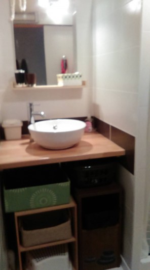 Location de vacances - Maison - Villa à Port-la-Nouvelle - vasque et douche