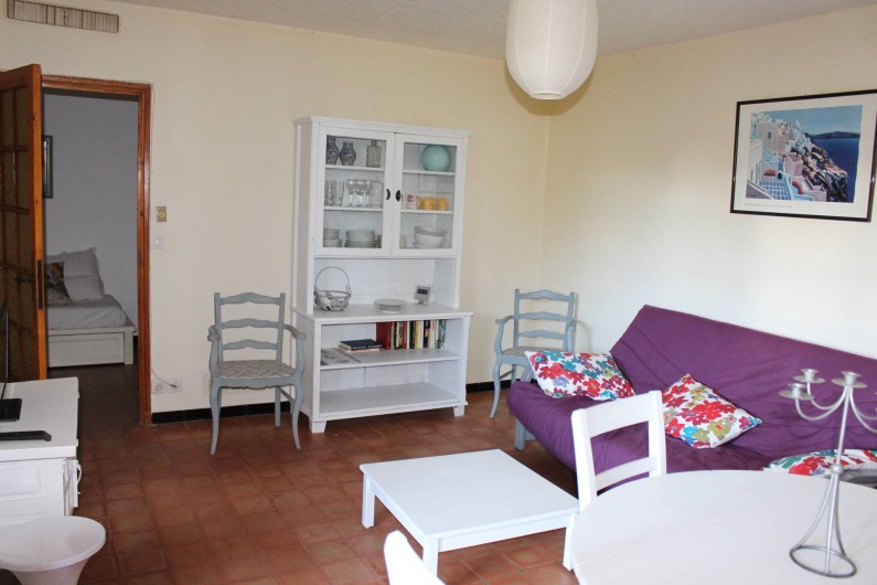 Location de vacances - Appartement à Carqueiranne - séjour