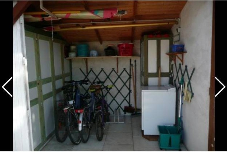 Location de vacances - Villa à La Tranche-sur-Mer - Abri vélo et buanderie