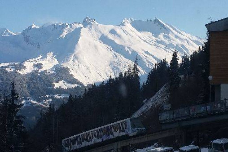 Location de vacances - Appartement à Les Arcs - Vue