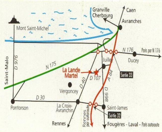 Location de vacances - Gîte à Ducey