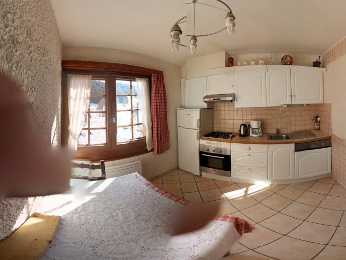 Location de vacances - Gîte à Habère-Poche - La cuisine équipée