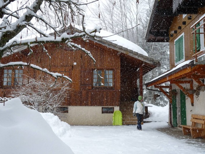 Location de vacances - Gîte à Habère-Poche - Le gîte "Les Contamines"