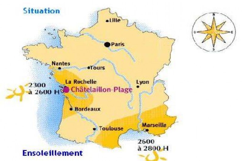 Location de vacances - Appartement à Châtelaillon-Plage