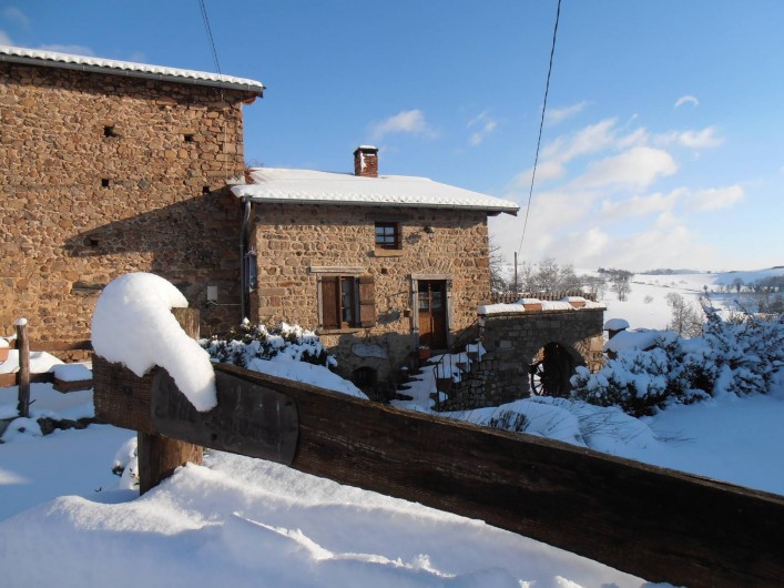 Location de vacances - Gîte à Chirassimont - Hiver 2011