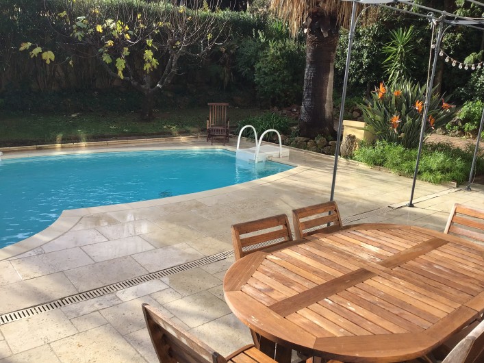 Location de vacances - Maison - Villa à Sanary-sur-Mer - Terrasse/Piscine