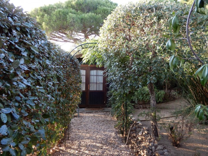 Location de vacances - Chambre d'hôtes à Ramatuelle - Salle de Méditation