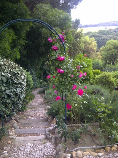 Location de vacances - Chambre d'hôtes à Ramatuelle - Vue Jardin