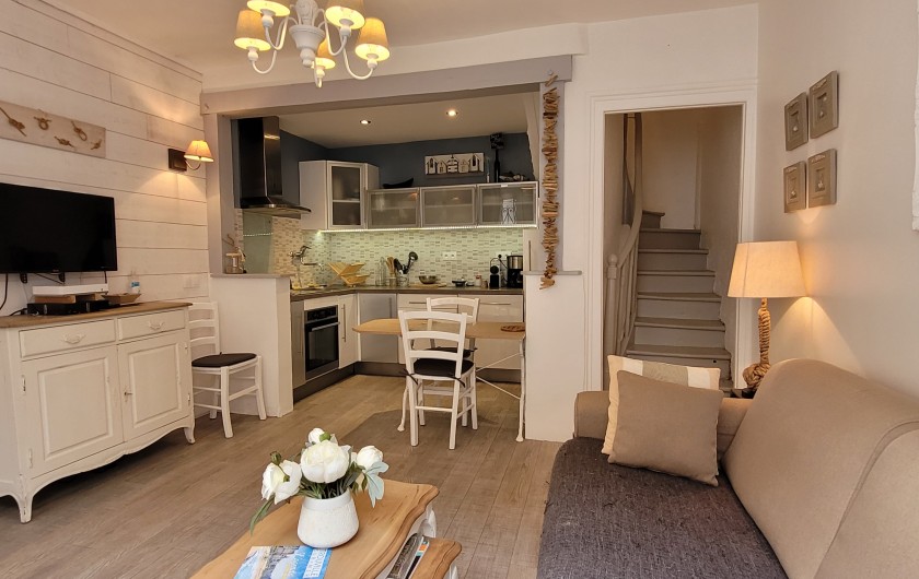 Location de vacances - Villa à Trouville-sur-Mer - pièce de vie de 20 m2