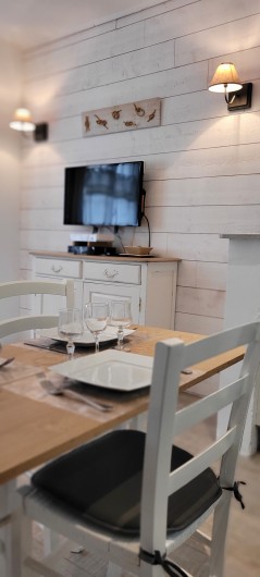 Location de vacances - Villa à Trouville-sur-Mer - tv écran plat avec box et wifi