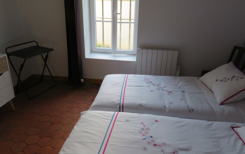 Location de vacances - Villa à Vosne-Romanée - 2 lits chambre du bas ( peuvent être fait en 1 seul sur demande