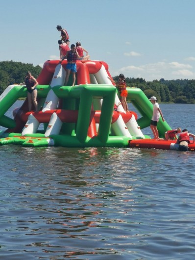 Location de vacances - Camping à Pressignac - Tour gonflable