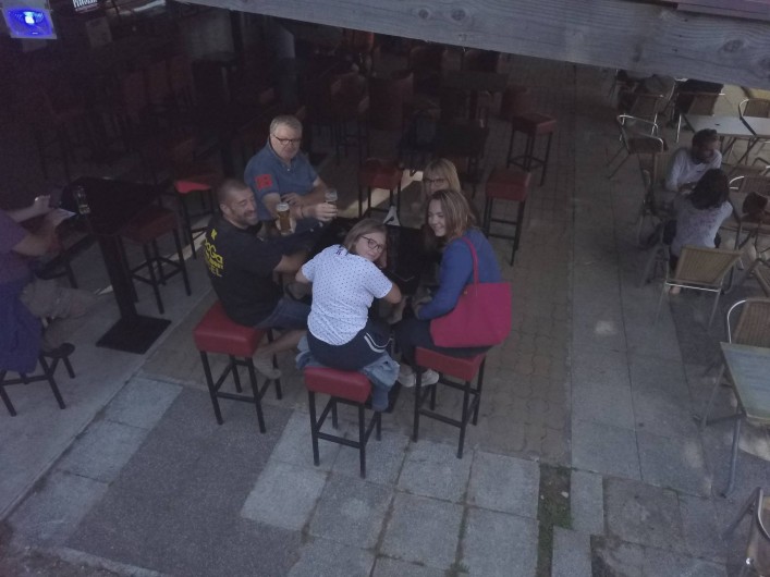 Location de vacances - Camping à Pressignac - En soirée