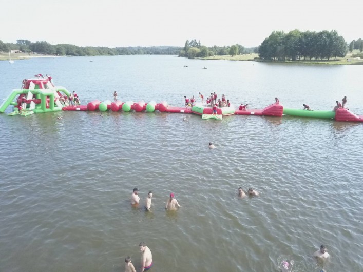 Location de vacances - Camping à Pressignac - Structure gonflable