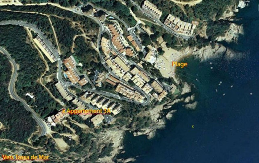 Location de vacances - Appartement à Tossa de Mar