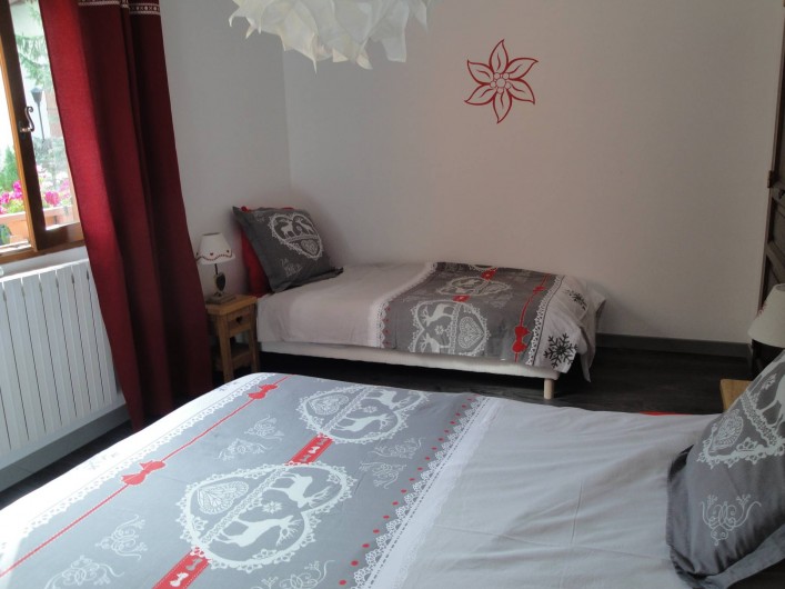 Location de vacances - Appartement à Valloire - CHAMBRE 1- lit de 90