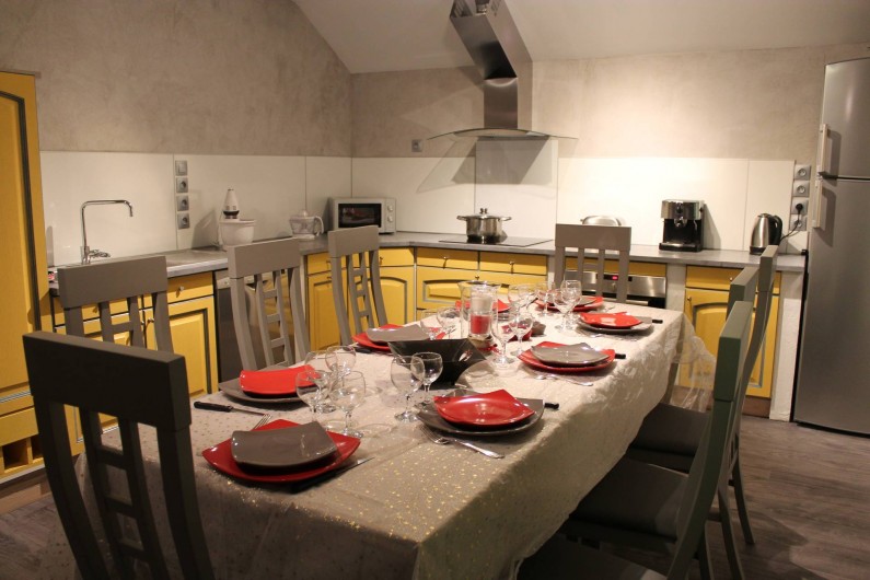 Location de vacances - Appartement à Valloire - Cuisine et coin repas