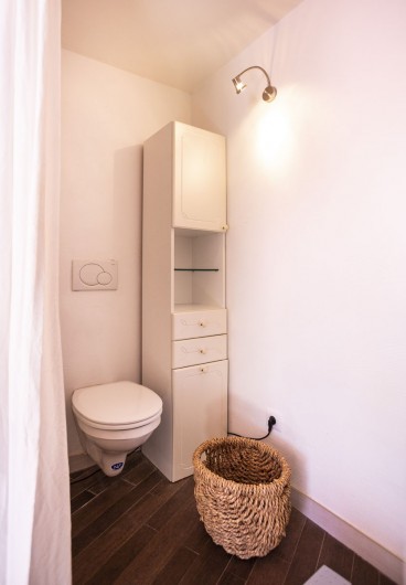 Location de vacances - Chalet à Bourg-Saint-Maurice - Toilette chambre 1