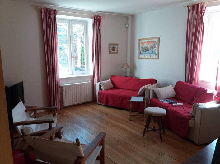 Location de vacances - Villa à Luzenac - Bureau Salle de télévision