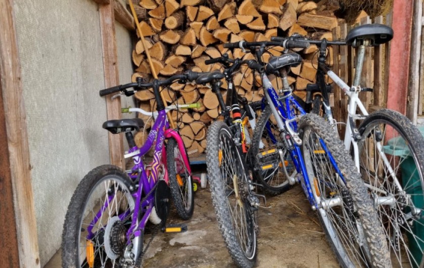 Location de vacances - Gîte à Chevregny - VELOS MISE A DISPOSITION