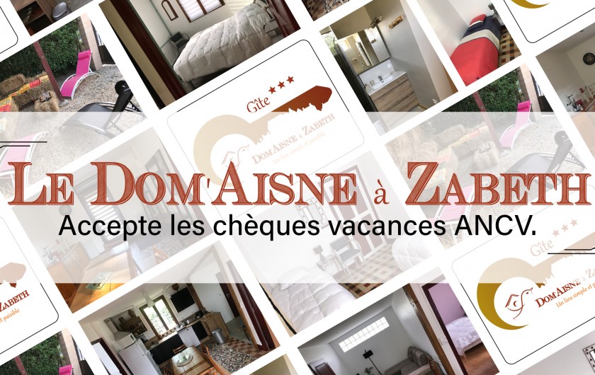 Location de vacances - Gîte à Chevregny - ACCEPTATION DES CHEQUES VACANCES