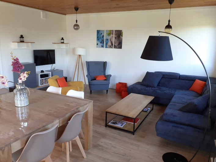 Location de vacances - Appartement à Chastreix - SALON