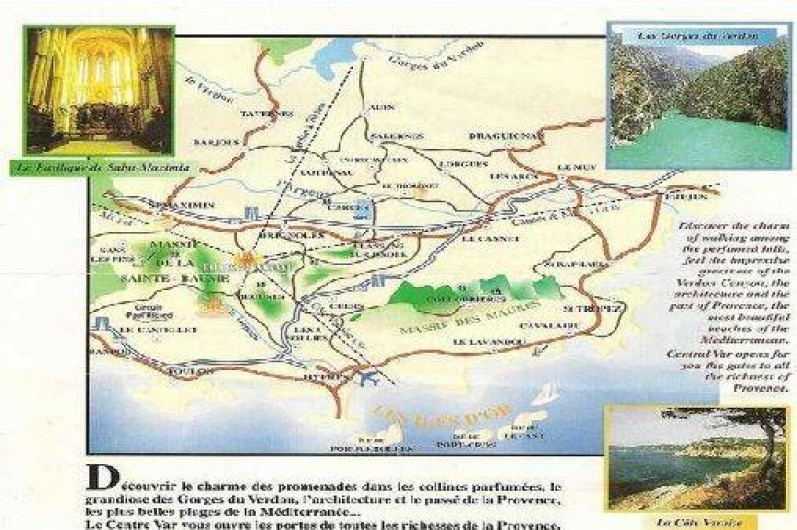 Location de vacances - Villa à La Roquebrussanne