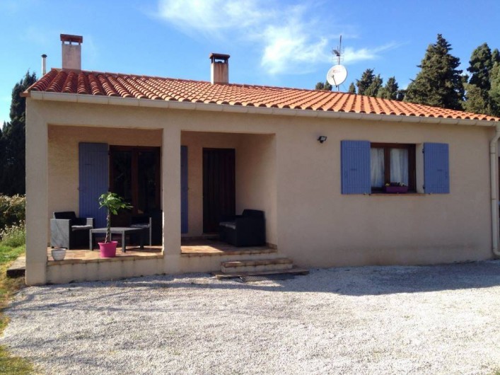 Location de vacances - Villa à Camélas - face avant