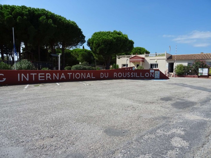 Location de vacances - Bungalow - Mobilhome à Salses-le-Château - Entrée Camping International du Roussillon